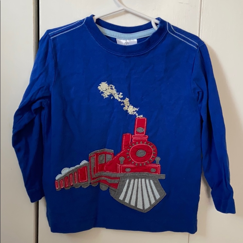 Hanna Andersson train shirt
